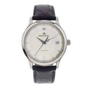 Jaeger-LeCoultre Stainless Steel Silver Dial 37mm Automatic Mens Watch 140.8.89